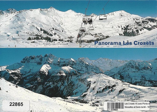 [1022865] Postcards 22865 w Les Crosets