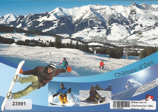 [1023591] Postcards 23591 w Château-d'Oex