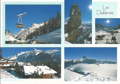 [1024317] Postcards 24317 w Les Diablerets