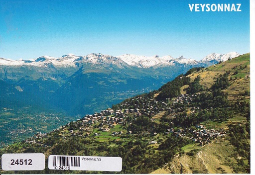 [1024512] Postcards 24512 Veysonnaz