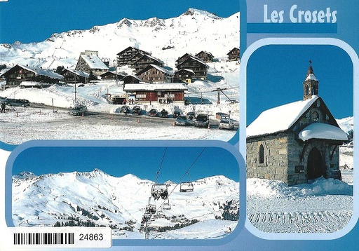 [1024863] Postcards 24863 w Les Crosets