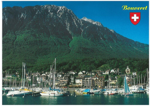 [1024887] Postcards 24887 Le Bouveret (VS) Port-Valais