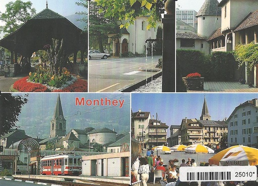 [6125010] Postcards 25010 Monthey