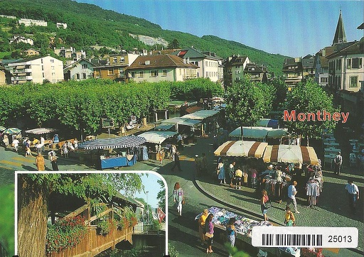 [6125013] Postcards 25013 Monthey