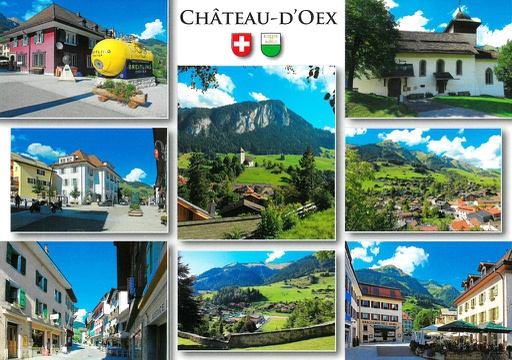 [1028893] Postcards 28893 Château-d'Oex