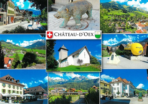 [1028896] Postcards 28896 Château-d'Oex