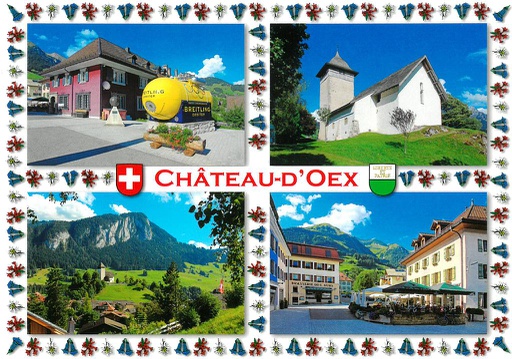 [1028897] Postcards 28897 Château-d'Oex