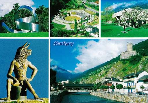 [6130100] Postcards 30100 Martigny