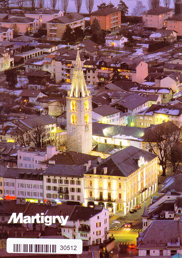 [6130512] Postcards 30512 w Martigny