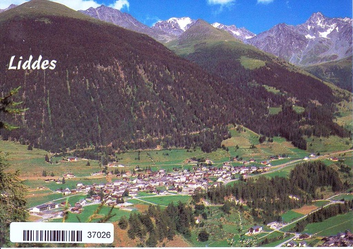 [6137026] Postcards 37026 Liddes, La vallée d'Entremont