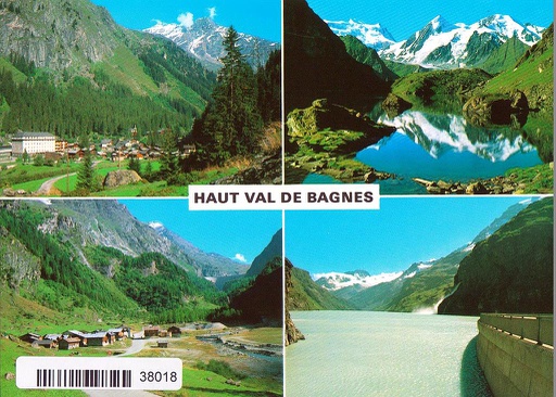 [6138018] Postcards 38018 Haut Val de Bagnes