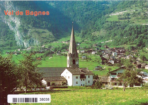 [6138038] Postcards 38038 Val de Bagnes