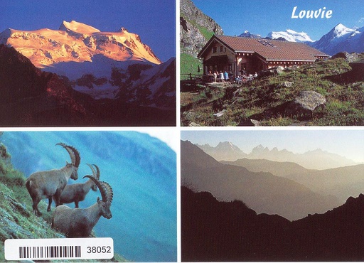 [6138052] Postcards 38052 Val de Bagnes, Louvie