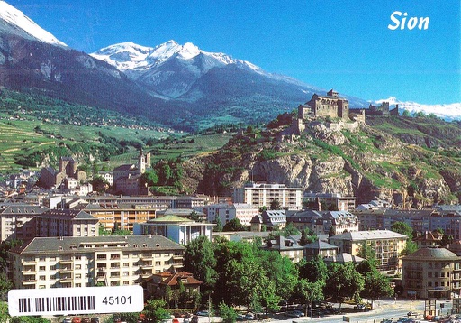 [6145101] Postcards 45101 Sion