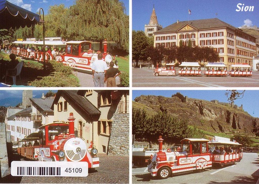 [6145109] Postcards 45109 Sion Train