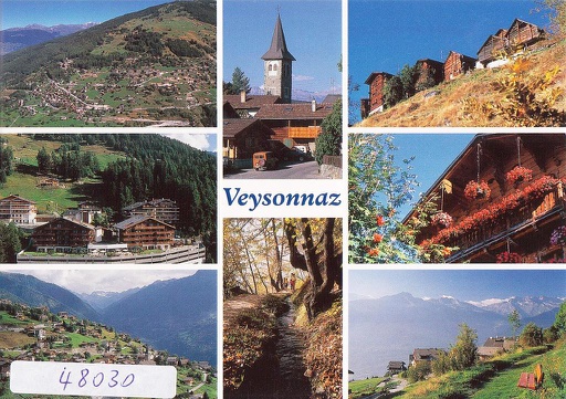 [6148030] Postcards 48030 Veysonnaz