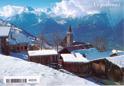 [6148536] Postcards 48536 w Veysonnaz