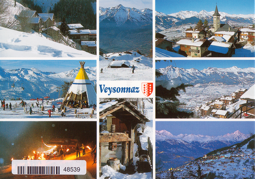 [48539] Postcards 48539 w Veysonnaz