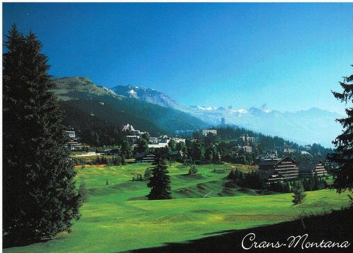 [6150107] Postcards 50107 Crans-Montana