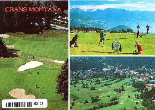 [6150121] Postcards 50121 Crans-Montana