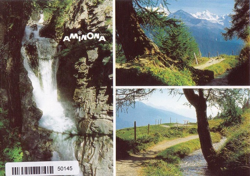 [6150145] Postcards 50145 Crans-Montana, Aminona