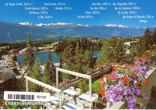 [6150159] Postcards 50159 Crans-Montana