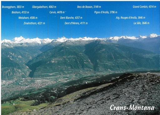 [6150163] Postcards 50163 Crans-Montana