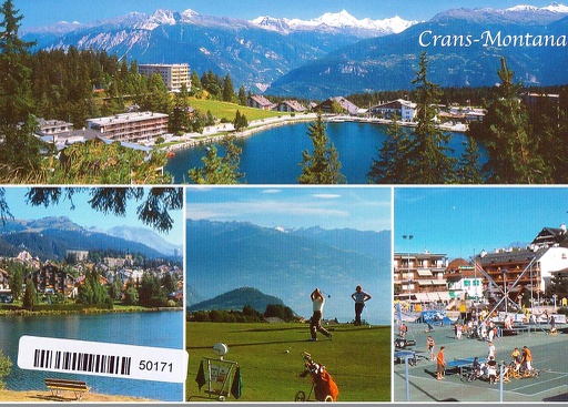 [6150171] Postcards 50171 Crans-Montana