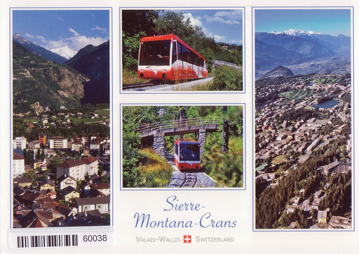 [6160038] Postcards 60038 Sierre