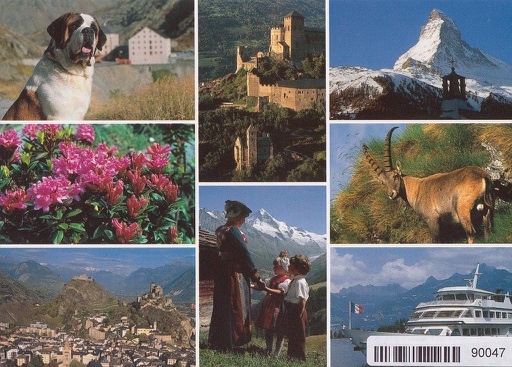 [6190047] Postcards 90047 Valais Wallis