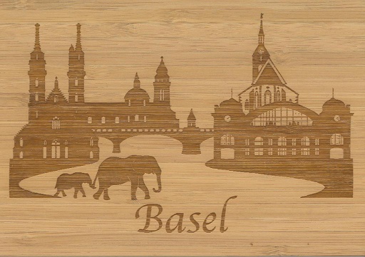 [1027784] Postcards Bamboo Basel (Bâle)