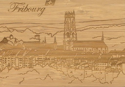 [1027820] Postcards Bamboo Fribourg