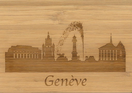 [1027786] Postcards Bamboo Genève (Genf)