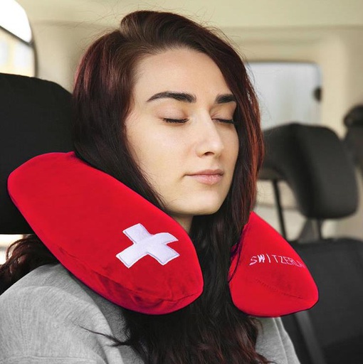 [MS NK1800] Coussin cervical &quot;Switzerland&quot;