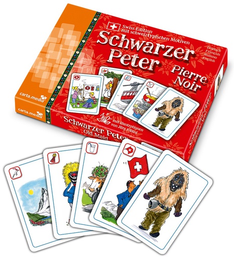 [BZ18889720] Jeu &quot;Schwarzer Peter&quot; (F/D/I/E) Pierre Noir