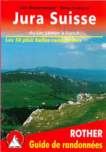 [BZ2186541] Guide pédestre Rother &quot;Jura Suisse&quot; (Arc jurassien)