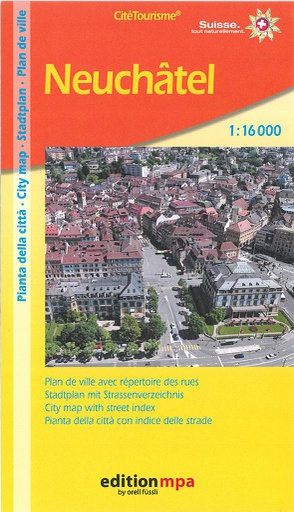 [BZ10953834] Neuchâtel Stadtplan mpa 1:16'000