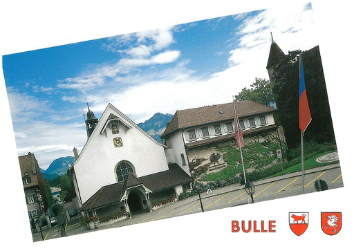 [6303127] Postcards 03127 Bulle (chapelle des Capucins)