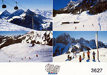 [6303627] Postcards 03627 w Charmey, pistes Vounetz