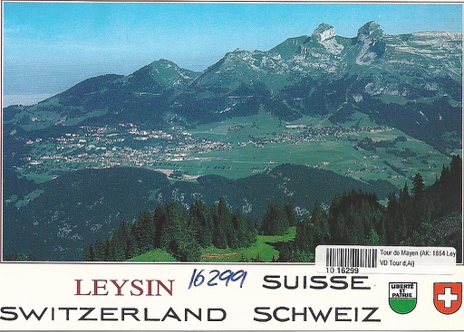 [1016299] Postcards 16299 Leysin-Tour d'Aï