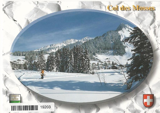 [1019203] Postcards 19203 w Col des Mosses