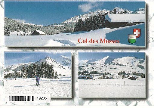 [1019205] Postcards 19205 w Col des Mosses