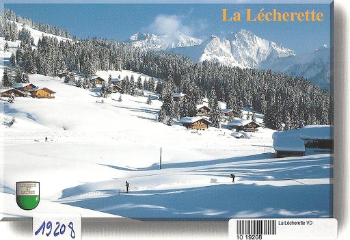 [1019208] Postcards 19208 w La Lécherette