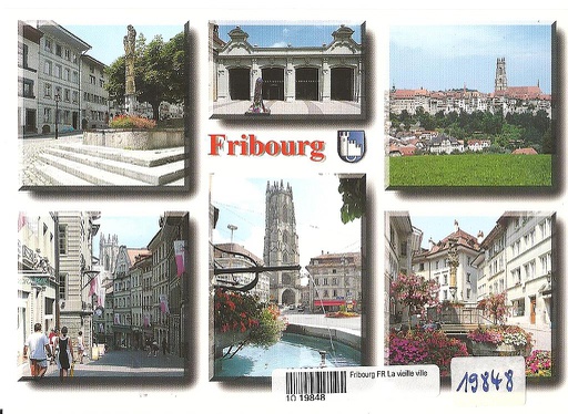 [1019848] Postcards 19848 Fribourg