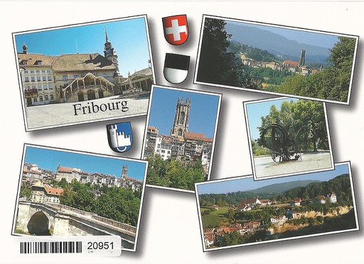 [1020951] Postcards 20951 Fribourg