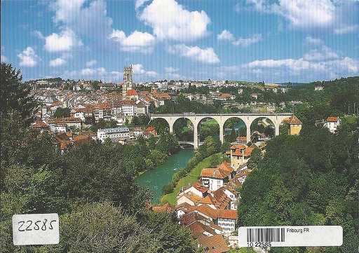 [1022585] Postcards 22585 Fribourg