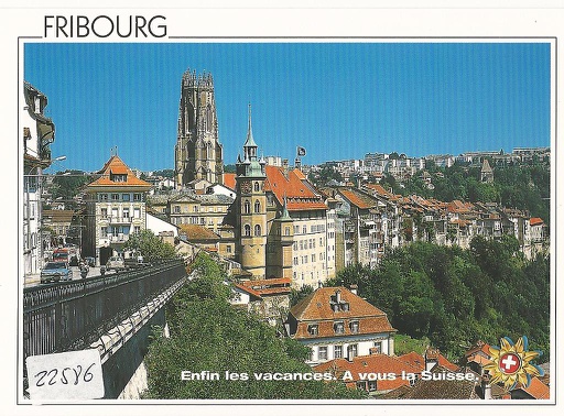 [1022586] Postcards 22586 Fribourg vieille ville