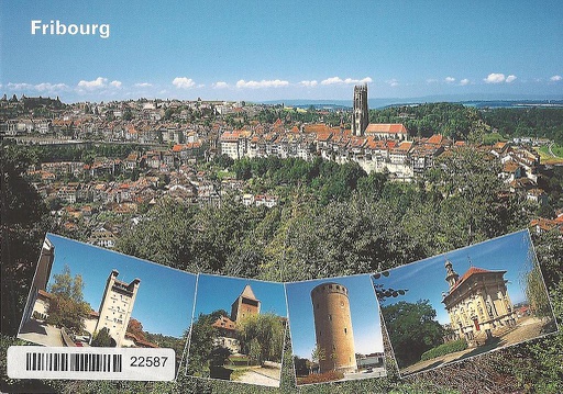 [1022587] Postcards 22587 Fribourg