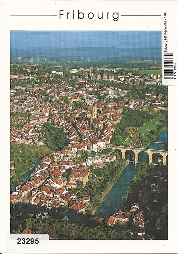 [1023295] Postcards 23295 Fribourg vieille ville