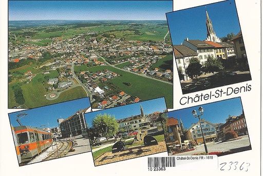 [1023363] Postcards 23363 Châtel-St-Denis